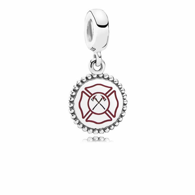 Pandora Firefighter Dangle Charm Silver Egypt MR0684251